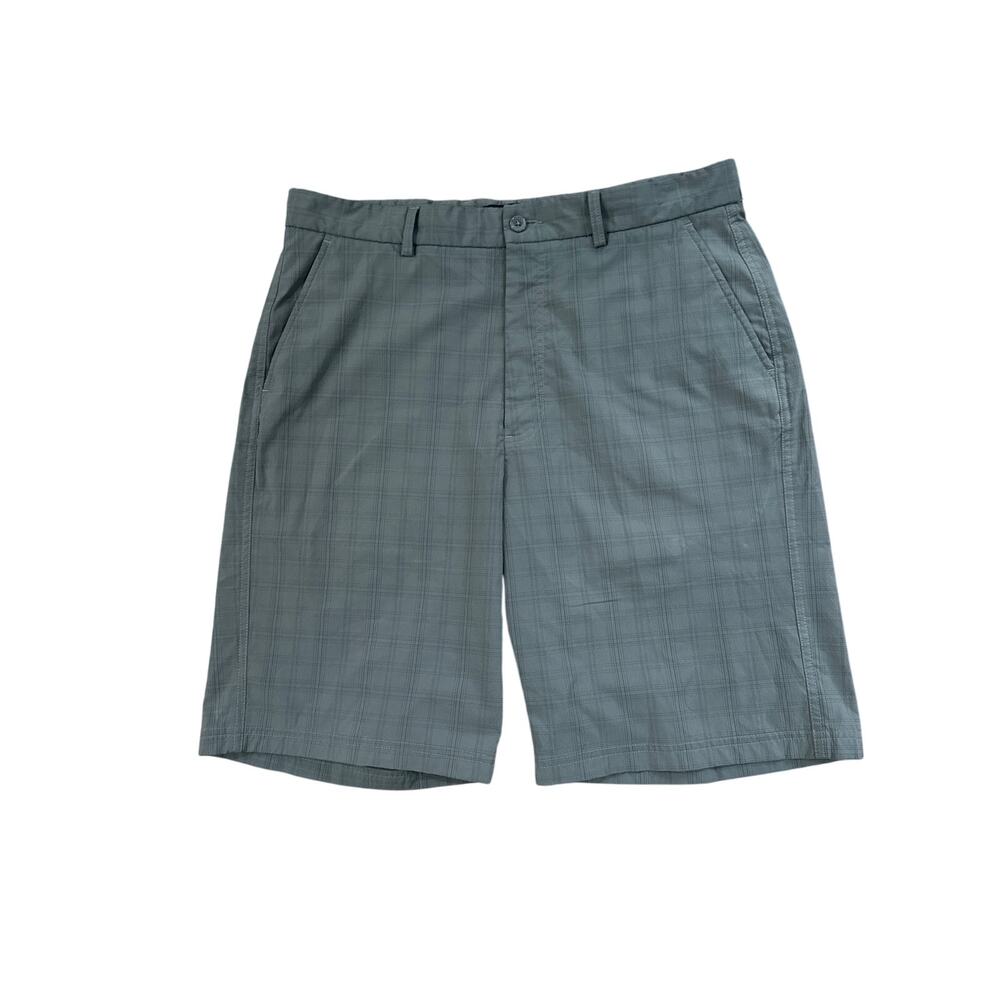 Cypress Club Men's Green Striped Shorts - Waist 34